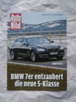 Auto Bild 38/2013 BMW 750Li F02 vs. S-Klasse W222 500 Lang