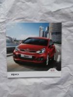 Kia Rio Typ UB Prospekt Mai 2013 NEU
