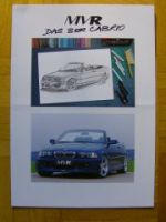 MVR BMW 3er Cabrio E46 10/2000 Prospekt NEU