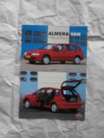 Nissan Almera Van Dänemark Prospekt April 1996