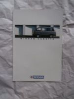 Nissan Vanette C22 Prospekt April 1987 Rarität