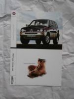 Nissan Terrano II Prestige R20 Prospekt Mai 1999 Rarität