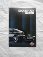 Nissan Maxima QX Tilbehor Zubehör Prospekt Dänemark