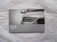 Audi Q3 Typ 8U Oktober 2013 +exclusive +s line +s line competiti