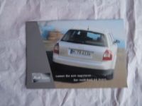 Audi A4 Avant Typ B6 Vorabinformation Juli 2001 NEU