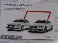 Audi A6 & A7 Sportback s line selection + Businesspaket 11/2013
