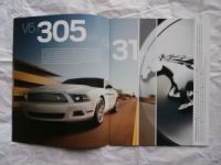 Ford Mustang 2011 V6 GT +Premium + Shelby GT500 Brochure,