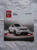 Nissan Juki nismo Prospekt Januar 2013 NEU