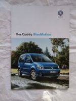 VW Caddy BlueMotion Prospekt November 2013 NEU