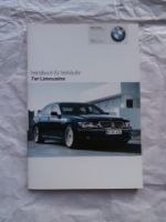 BMW 730i-760i,+Li 730d 730Ld 745d E65 E66 Handbuch für Verkäufer