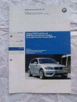 Maßnahmenpaket Nr.40 Zubehör 1er E87 März 2004