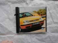 VW Golf IV Cabriolet CD-Rom Layout- & Textvorlagen Rarität