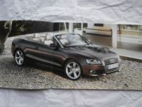 Audi A5 Cabriolet +S5 Typ AU484 Prospekt Vorstellung NEU