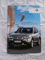 BMW Argumente X3 E83 2.0i 2.5si 3.0si 2.0d 3.0sd Juni 2006