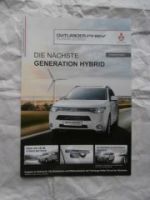 Mitsubishi Outlander PHEV September 2013 NEU