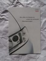 Audi A4 Typ B5 Facelift Prospekt Limousine Avant Rarität