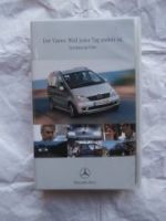 Mercedes Benz Vaneo W414 Testimonial-Film Vorstellung VHS