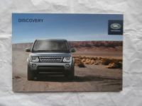 Land Rover Discovery +HSE +Zubehör Prospekt 2013 NEU
