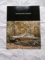Rolls-Royce Camargue Prospekt Englisch USA 1976 Brochure