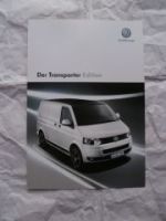 VW T5 Transporter Edition Propektblatt NEU