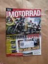 Motorrad 10/2011 Vergleichstest Suzuki GSR 750 vs. Kawasaki Z 750R vs. Yamaha FZ8 vs. Honda Hornet 600,