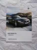 Z4 sDrive18i 20i 28i 35i 35is E89+M Sportpaket Juli 2013 NEU