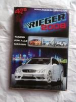 Rieger Tuning Katalog 2008 Tuning für alle Marken