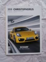 christophorus Nr.359 Neue Cayman,917,918 Spyder,911 (991)