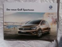 VW Golf7 Sportsvan Prospekt Dezember 2013 +Preisliste