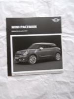 Mini Paceman Cooper +S +ALL4 D,SD November 2012 NEU