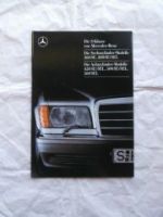 Mercedes Benz 260SE 300SE/SEL 420SE/SEL 500SE/SEL 560SEL