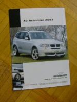 AC Schnitzer ACS3 X3 E83 Prospekt NEU