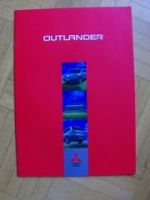 Mitsubishi Outlander 5/2003 Prospekt NEU