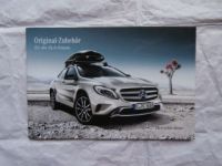 Mercedes Benz GLA-Klasse Zubehör Katalog März 2014 NEU