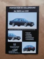 CDS Car Design Schacht BMW 5er E34 Prospekt NEU