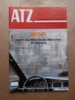 ATZ 10/1985 Subaru 1800, gegossene Alufelgen,