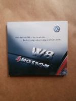 VW Passat W8 interaktiv Bedienungsanleitung auf CD-Rom