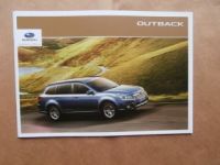 Subaru Outback Februar 2013 +Preisliste NEU