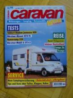 caravan 6/1999 Magazin Tabbert Bürnstner Hymercamp 524
