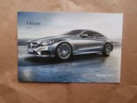 Mercedes Benz S-Klasse Coupé C217 Prospekt NEU April 2014