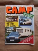 CAMP 1/1990 Tabbert Comtesse mit W201, Toyota 4Runner,HiAce