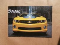Chevrolet Camaro 2013 Prospekt Brochure USA Rarität
