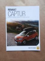 Renault Captur Zubehör Prospekt Juni 2013 NEU
