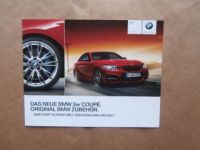 BMW 2er Coupé F22 Original Zubehör Prospekt März 2014