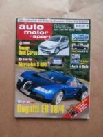 AMS 6/2000 Bugatti EB 18/4, Volvo V70 T5,Peugeot 607,Corsa C