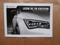 Seat Leon SC FR Edition Mai 2014 NEU Rarität