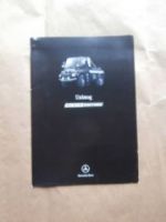 Mercedes Benz Unimog Black Edition Sonderprospekt