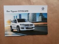VW Tiguan CITYSCAPE Sonderprospekt Februar 2014 NEU