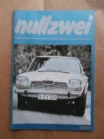 nullzwei magazin Nr.19 Juli 1989 BMW 1600-2,700, Alpina 2000