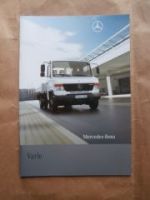 Mercedes Benz Vario September 2008 Prospekt Rarität